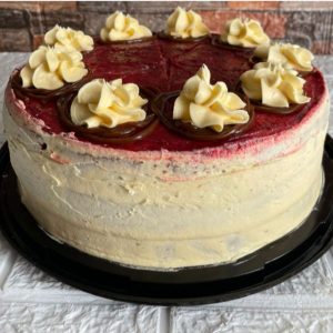 Torta Frambuesa - Manjar - Crema Completa